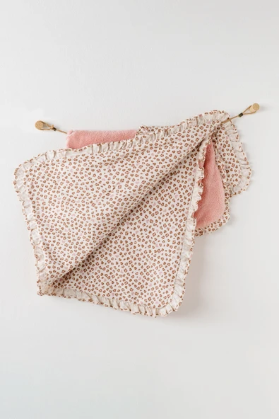 Kız Bebek Battaniye Blanket 90x85 Welsoft AC26241 - Resim 2