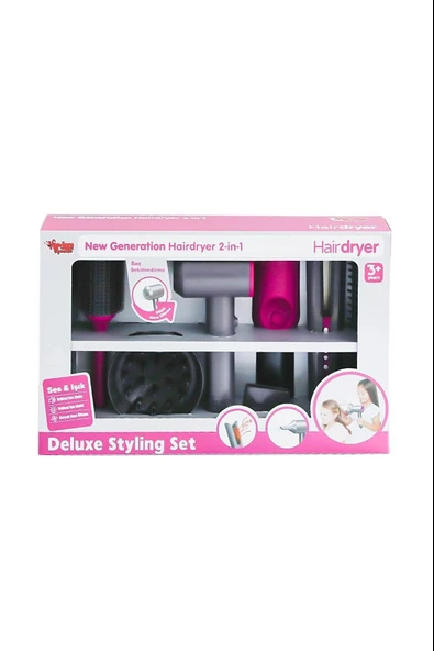 Vardem Sesli Ve Işıklı 2in1 Lüks Saç Bakım Seti HUA-1019