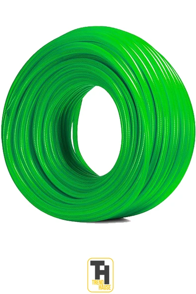 1.1/4 Örgülü Bahçe Hortumu Çatlamaz, Kırılmaz, Esnek (50 metre) Yeşil - Resim 2