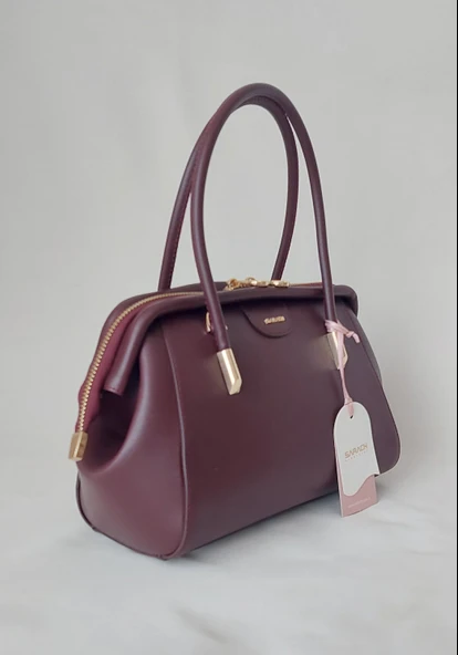 261SV826 Model Sarach Marka Bordo Renk El ve Omuz Çantası - 2