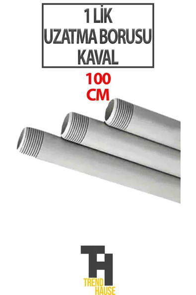 Uzatma Borusu 100 cm Kaval 1 lik