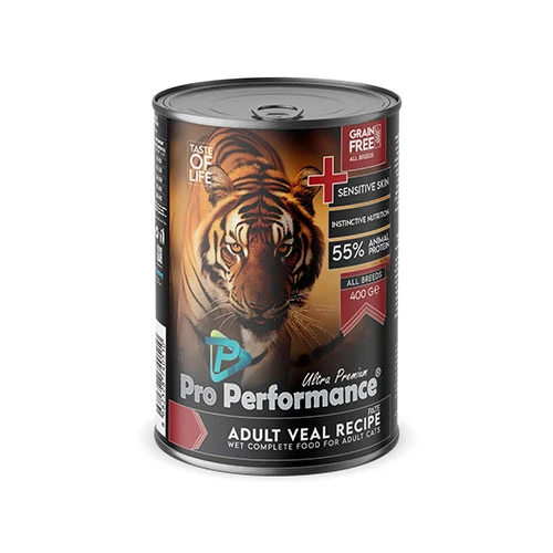 Pro Performance Ultra Premium Dana Etli Yetişkin Kedi Konservesi 12 Adet 400 Gr ürün görseli