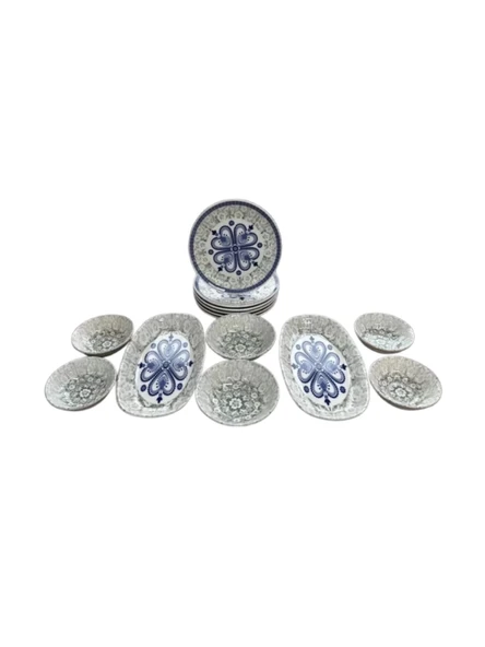 Cooker CKR4203 Porselen Kahvaltı Takımı 14 Parça ürün görseli