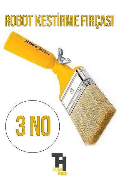 3 NO' lu Robot Kestirme Fırçası Kolay Kullanım