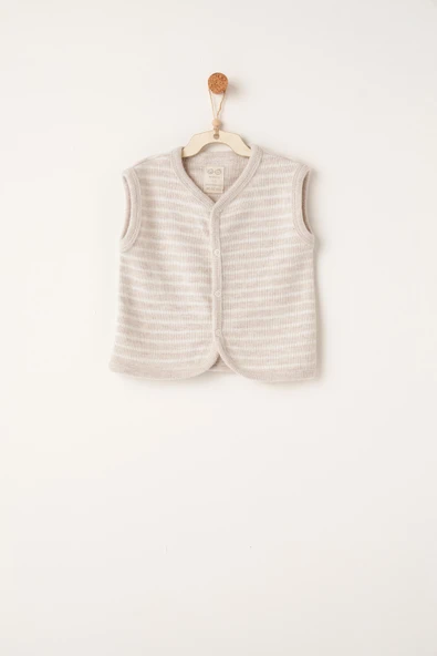 Erkek Bebek Yelek Vest Casual AC26221 - Resim 5