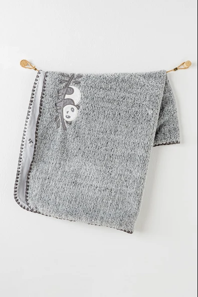 Erkek Bebek Battaniye Blanket 90x85 Welsoft Keep Smiling AC26033 - Resim 2