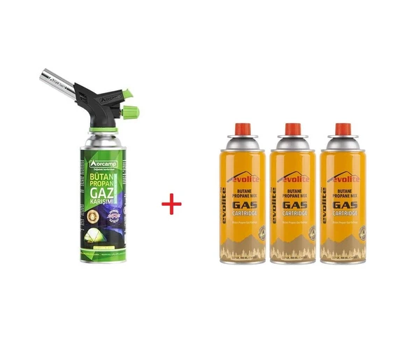 Orcamp CX-500 Pürmüz Set + 3 Adet Evolite 227 Gr Kartuş ürün görseli