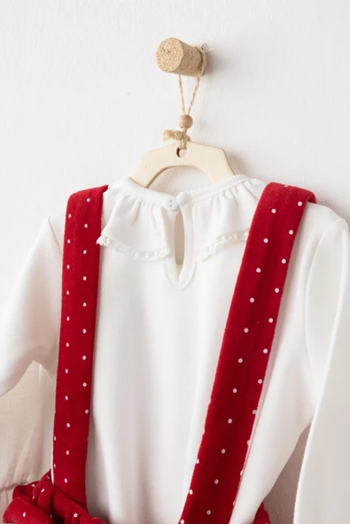 Kız Bebek Tulum Takım 3 Parça AC26314 - Resim 2