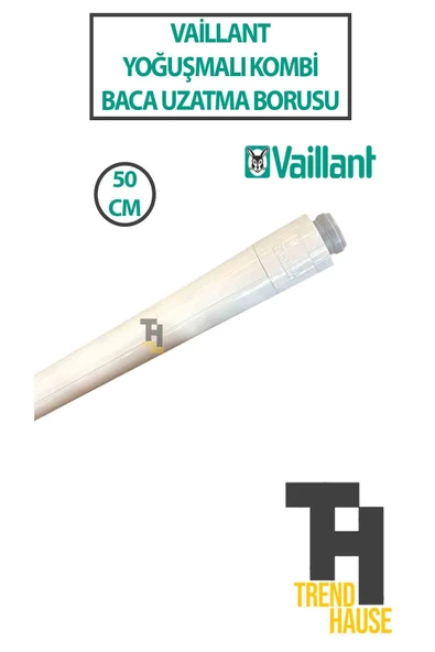 Vaillant Yoğuşmalı Kombi Baca Uzatma Borusu (50 CM) (ORJİNAL) ürün görseli 1