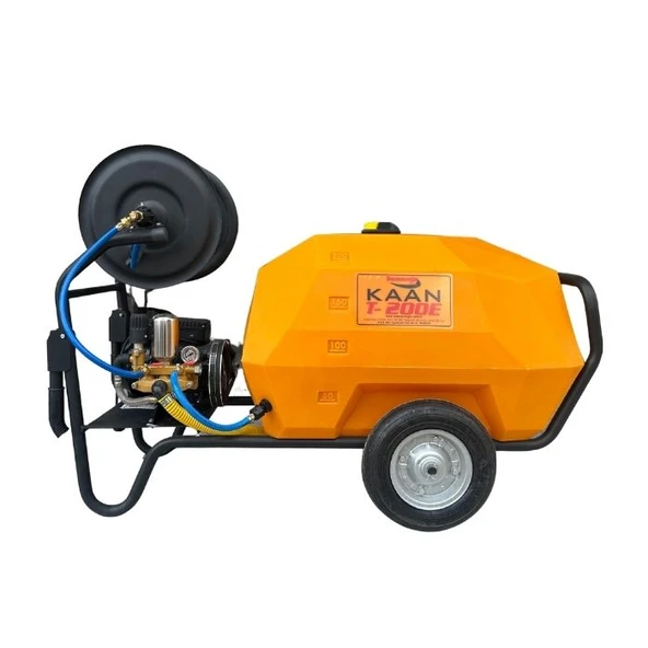 Kaan T-200e Elektrikli İlaçlama Makinesi 200 Litre 1.5 Hp
