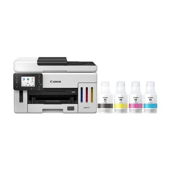 <![CDATA[CANON A4 Renkli GX6140 Tanklı Yazıcı Tarayıcı Fotokopi USB 2.0,Ethernet,Kablosuz Tanklı]]>