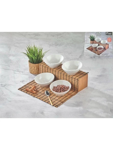 Cooker CKR3588 Porselen Kase Seti 14 cm 4'lü ürün görseli 1