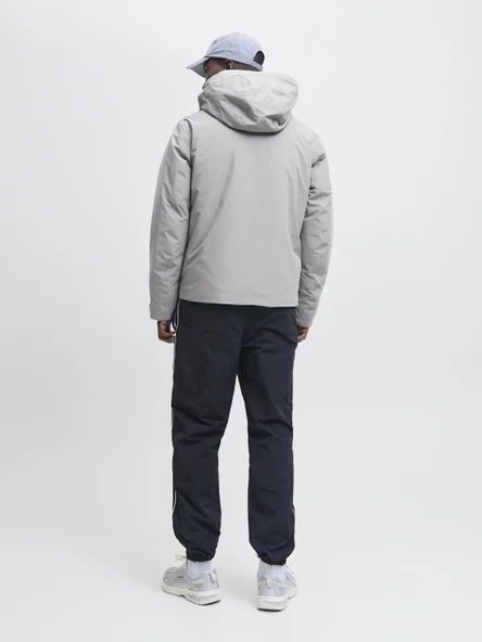 JACK JONES Erkek Fırtına Manşetli Rüzgar Geçirmez Mont 12283166 - Resim 4