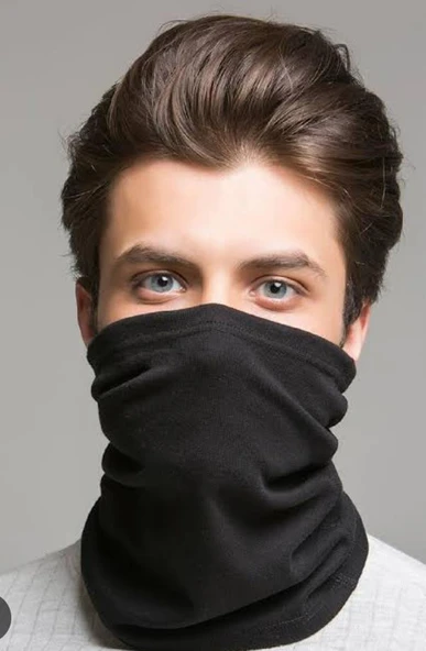 termal boyunluk,boyunluk,unisex termal boyunluk,siyah boyunluk