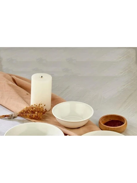 Cooker CKR4220 Porselen Çorba Kasesi 14 cm 6'lı ürün görseli 1