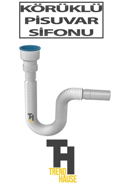Körüklü Pisuvar Sifonu ürün görseli 1