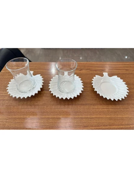 Cooker CKR3625 Porselen Çay Tabağı 6 Parça ürün görseli 1