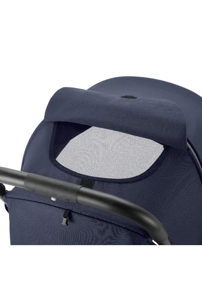 INGLESİNA Quid 2 Kabin Boy Bebek Arabası - Midnight Blue - Resim 4