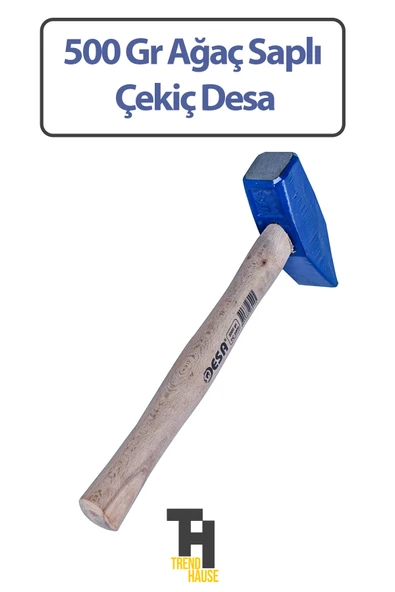 500 Gr Ağaç Saplı Çekiç