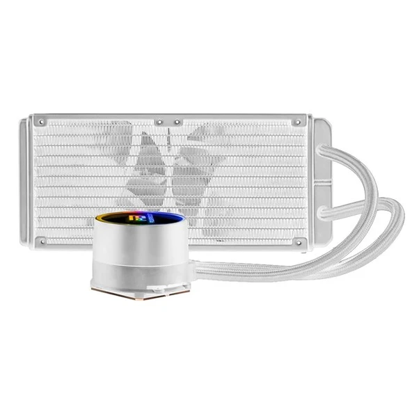 <![CDATA[POWERBOOST 240mm DEEP PB-LCS-PI240-W ARGB Sıvı Soğutmalı AM5-1851p İşlemci Fanı Beyaz]]> - 3