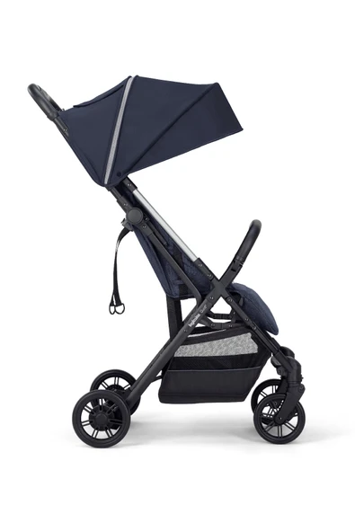 INGLESİNA Quid 2 Kabin Boy Bebek Arabası - Midnight Blue - Resim 6