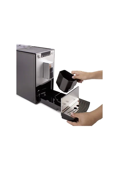 Melitta Melitta Caffeo Solo E950-203 Gümüş Tam Otomatik Espresso Makinesi - Resim 2