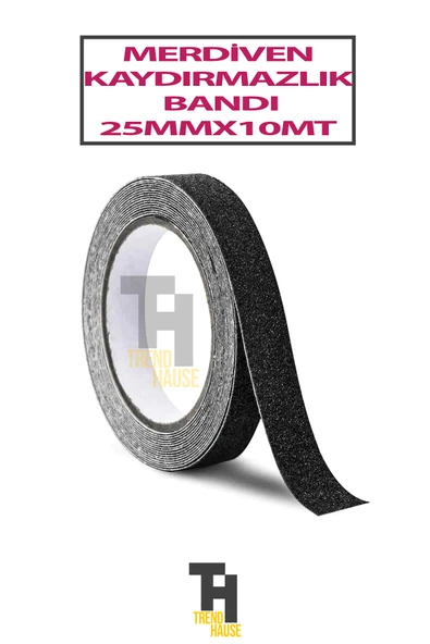 MERDİVEN KAYDIRMAZLIK BANTI GENİŞLİK 25 MM UZUNLUK 10 METRE