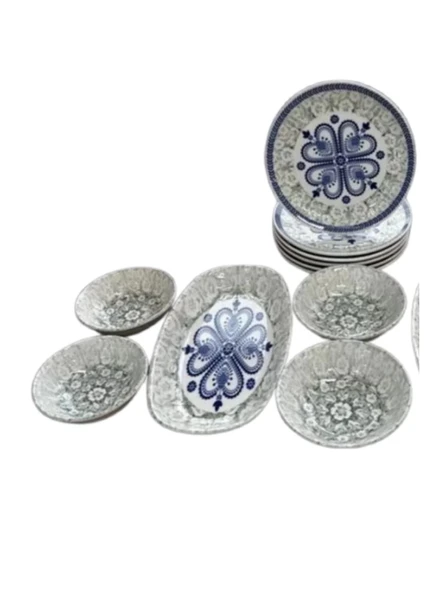 Cooker CKR4203 Porselen Kahvaltı Takımı 14 Parça - Resim 2