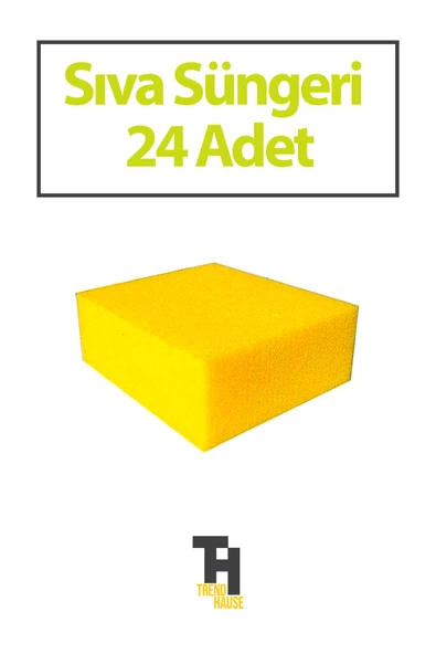 Sıva Süngeri 24 Adet