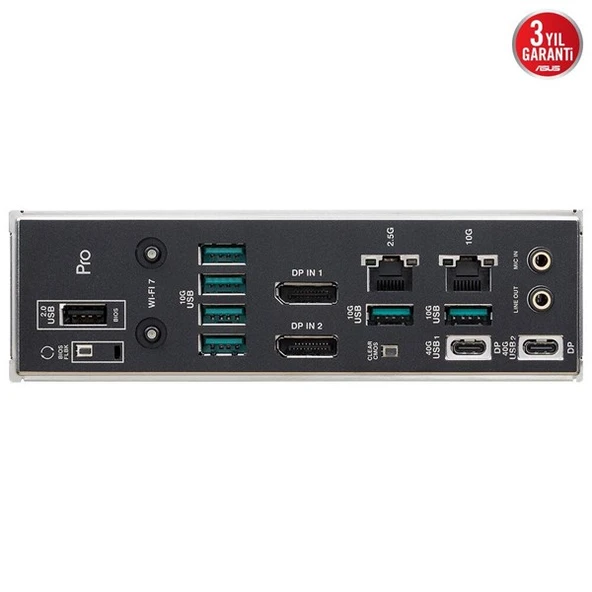 <![CDATA[ASUS PRO WS TRX50-SAGE WIFI7 A DDR4 RDIMM PCIE 5.0 sTR5 CEB ]]> - Resim 7