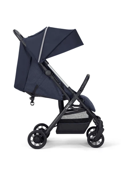 INGLESİNA Quid 2 Kabin Boy Bebek Arabası - Midnight Blue - Resim 2