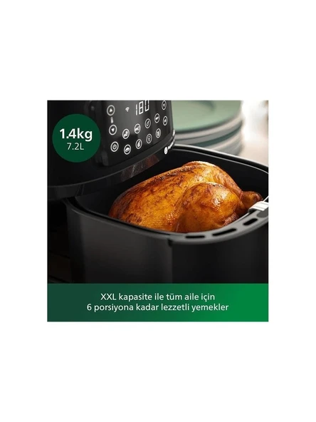 Philips XB7151/07+HD9285/96 Toz Torbasız Süpürge + XXL Airfryer - 7