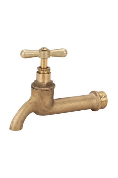 24051 Sarı Musluk Kısa 1/2 Ağır Terkos