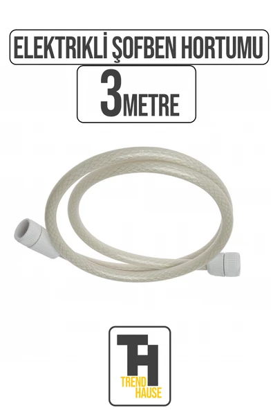 Elektrikli Şofben Hortumu – Sızdırmaz ve Dayanıklı Bağlantı Hortumu 3 Metre