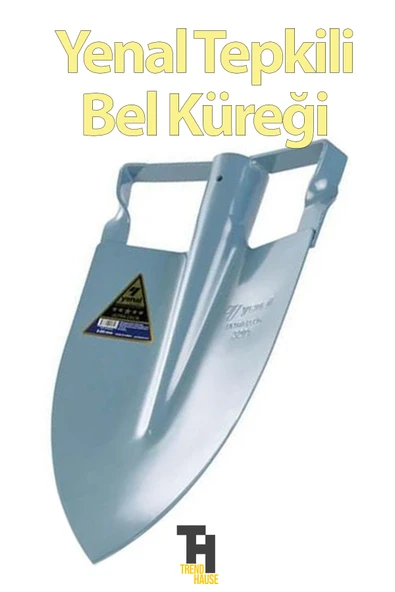 Yenal Orijinal Tepkili Bel Küreği Ucu Az Sivri Sapsız