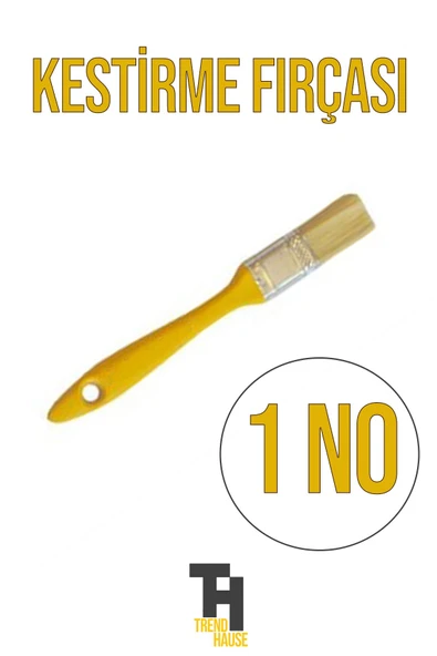 1 NO' lu Kestirme Fırçası Kolay Kullanım