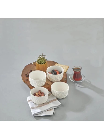 Cooker Porselen Çerezlik Seti 4'lü ürün görseli 1