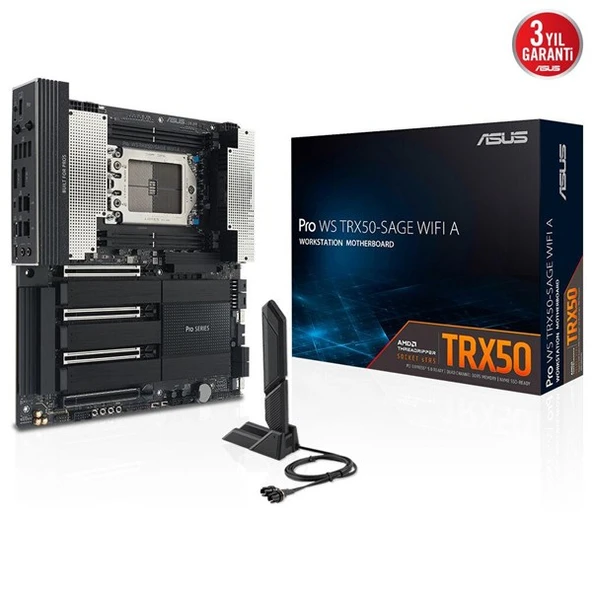 <![CDATA[ASUS PRO WS TRX50-SAGE WIFI7 A DDR4 RDIMM PCIE 5.0 sTR5 CEB ]]> ürün görseli