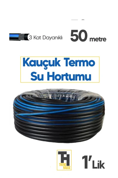 1" Termo Hortum – Isıya ve Basınca Dayanıklı Esnek Hortum (50 Metre)