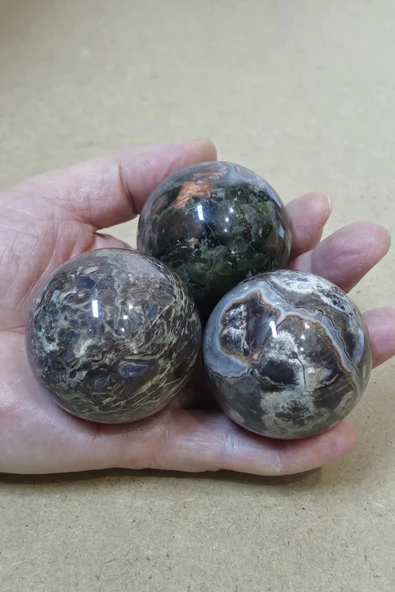 Multi Color Jasper Küre MJ17 - 4