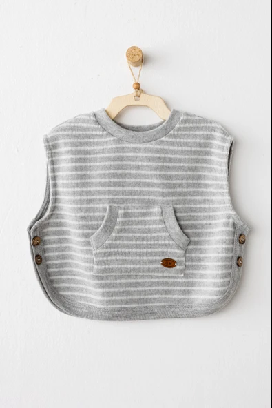 Erkek Bebek Yelek Vest Casual AC26214 - Resim 9