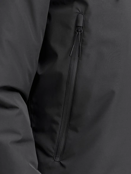 JACK JONES Erkek Fırtına Manşetli Rüzgar Geçirmez Mont 12283166 - Resim 6