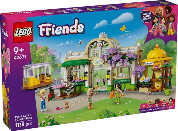LEGO Friends 42671 Plant Café and Flower Shop ürün görseli