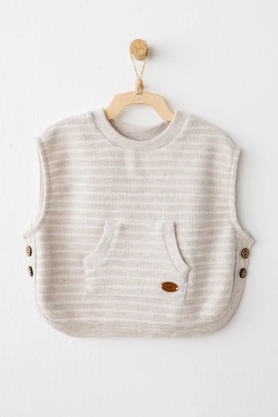 Erkek Bebek Yelek Vest Casual AC26214 - Resim 2