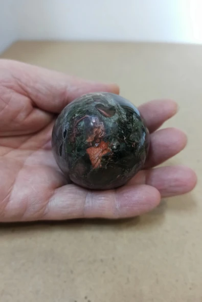 Multi Color Jasper Küre MJ17 - 3