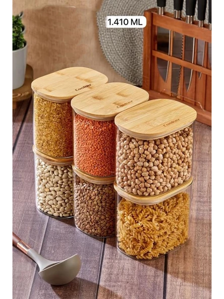 Cooker Borosilikat Oval Kavanoz 12 cm ürün görseli