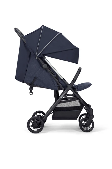 INGLESİNA Quid 2 Kabin Boy Bebek Arabası - Midnight Blue - Resim 3