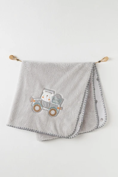 Erkek Bebek Battaniye Blanket 90x85 Welsoft Hello Autumn AC26110 ürün görseli