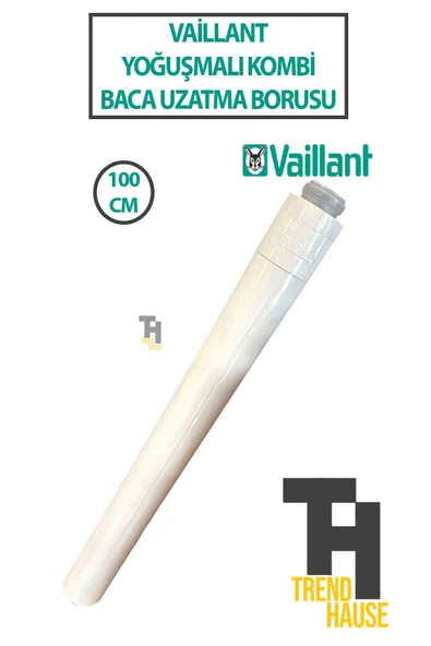 Vaillant Yoğuşmalı Kombi Baca Uzatma Borusu (1 METRE) (ORJİNAL) ürün görseli 1