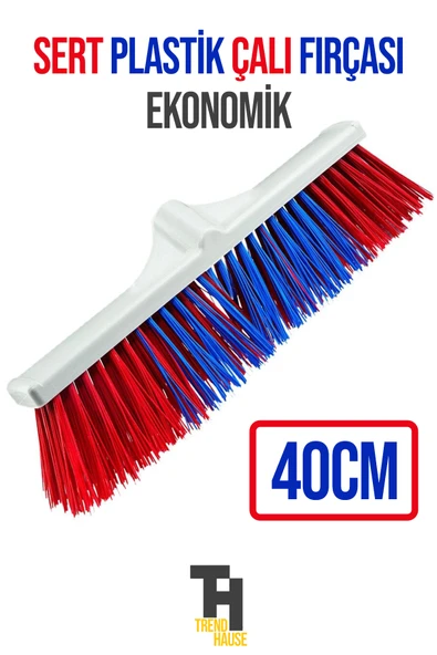 Plastik Sert Çalı Fırçası 40 cm Eko